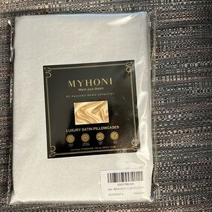 My Honi Warm Your Dream Luxury Satin Pillowcases 2 Queen Pillowcases 20x30 In.